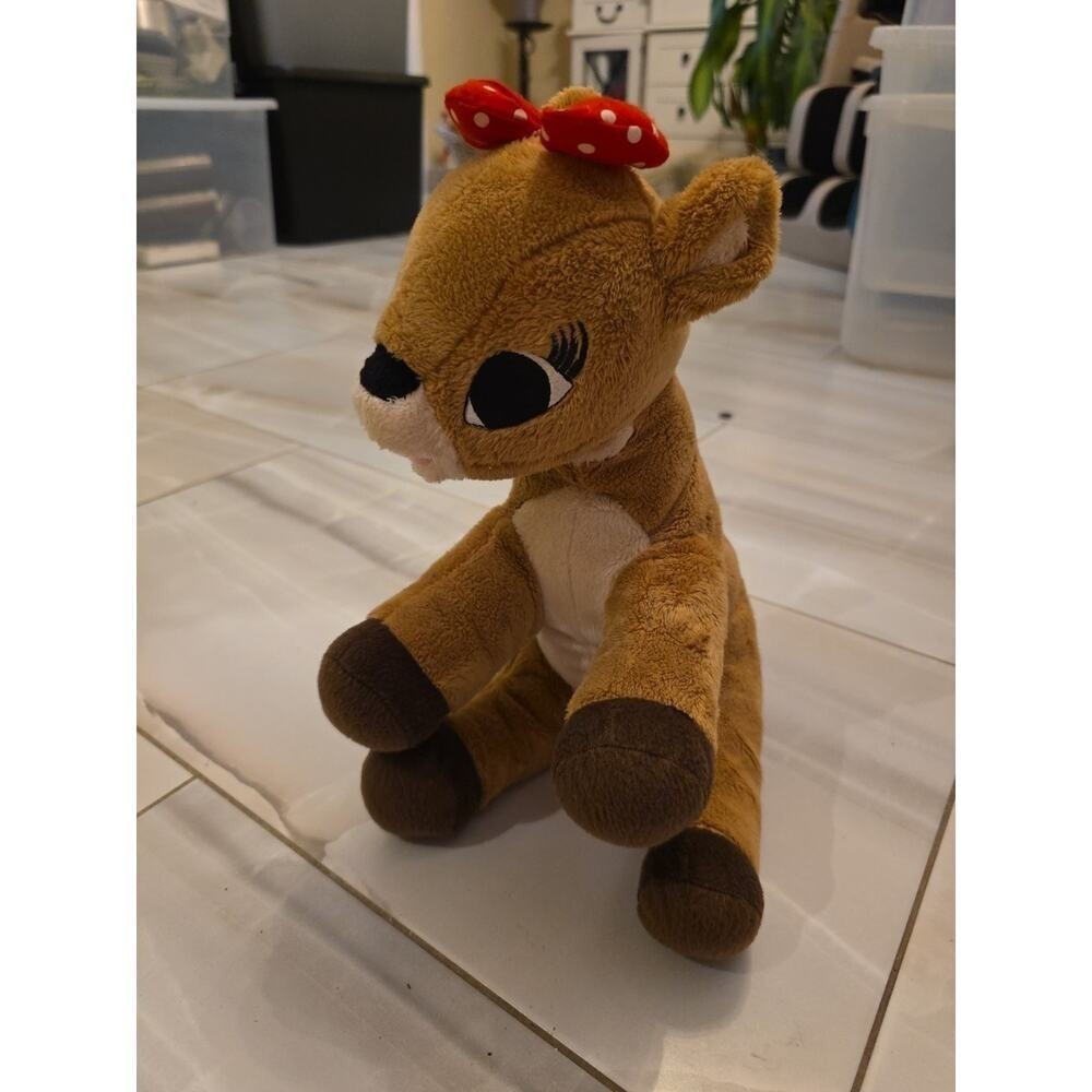 Rudolph The Red Nose Reindeer Clarice Build A Bear Plush
